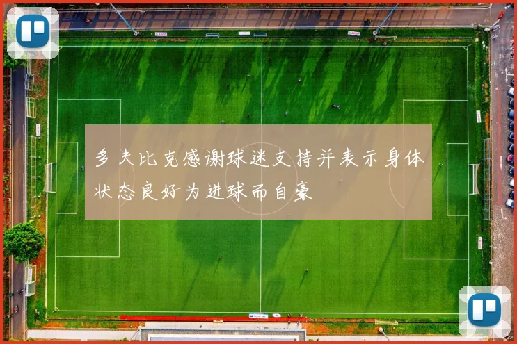 多夫比克感谢球迷支持并表示身体状态良好为进球而自豪
